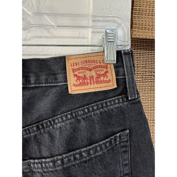 Levi's '94 Baggy Denim Jeans Black Stone Wash Size 29 Length 31 - Picture 4 of 10